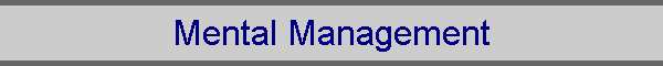 Mental Management
